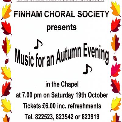 Gnosall Concert poster